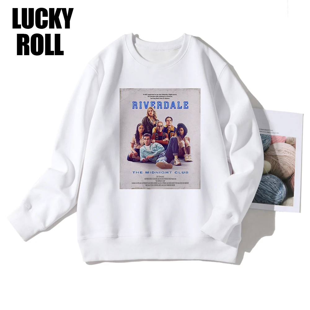 

Ulzzang Hoodie Riverdale Business Casual Sudadera Oversize Mujer Hipster Clothes Sport Top Pullover The Comfy Crewneck Harajuku