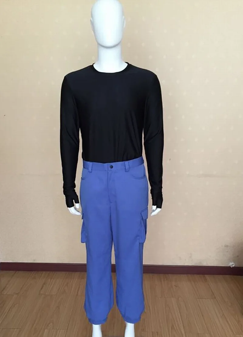 Японское аниме класс убийц шиота Нагиса костюм для косплея мужской синий боевой