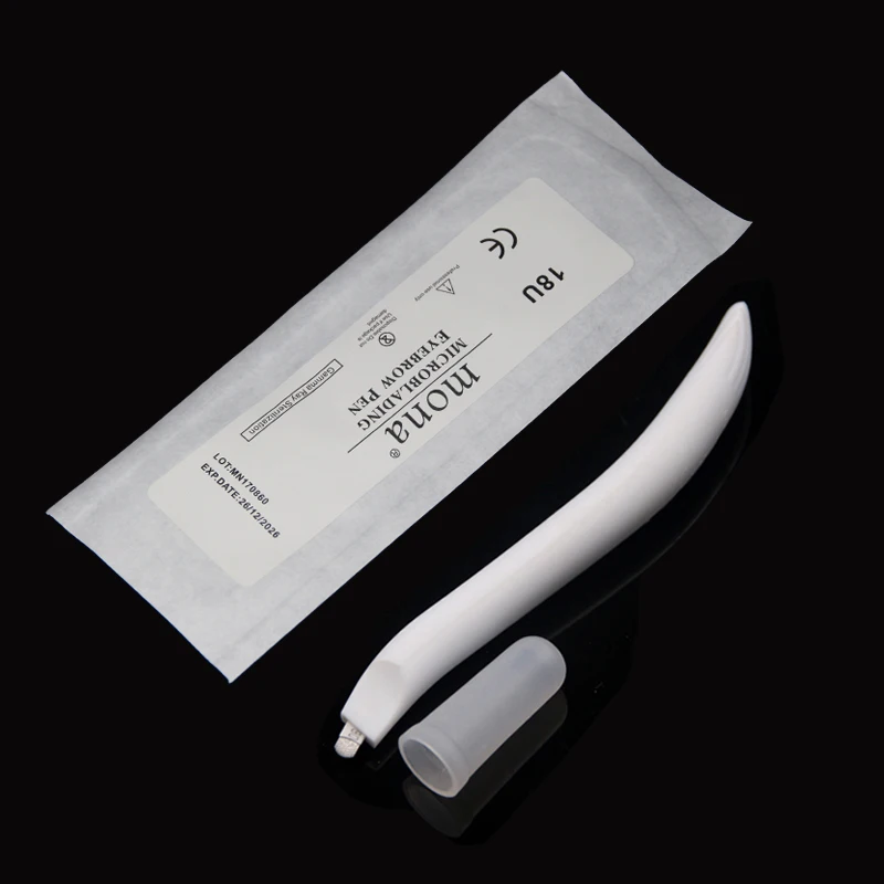 Одноразовая ручка для микроблейдинга с лезвием 10 шт. иглы CF/U 9 pin 12 pin/18U