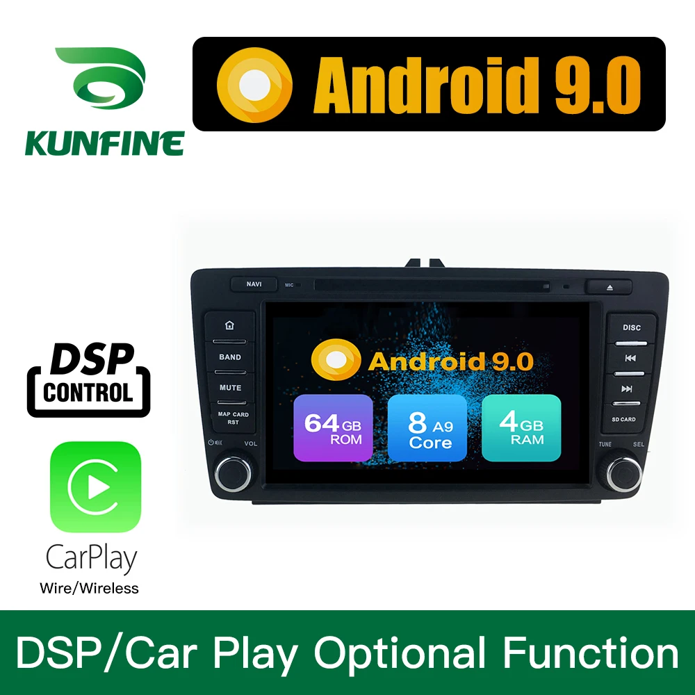 Android 9 0 Core PX6 A72 ОЗУ 4 Гб ПЗУ 64 ГБ Автомобильный DVD GPS мультимедийный плеер