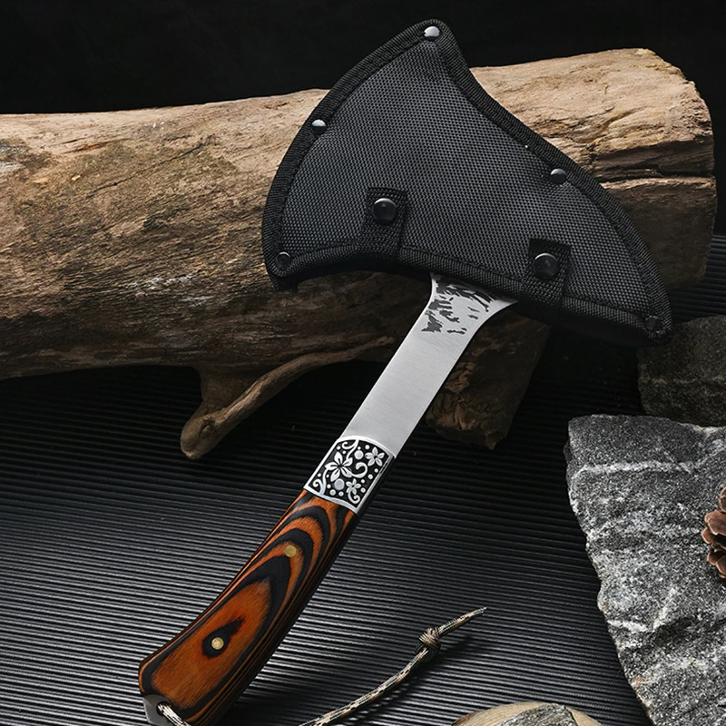 Топор для выживания топор из нержавеющей стали резки дерева охоты тактический