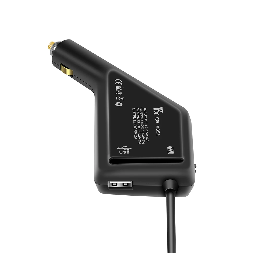 Интеллектуальное автомобильное зарядное устройство адаптер для FIMI X8 SE 2020 дроны