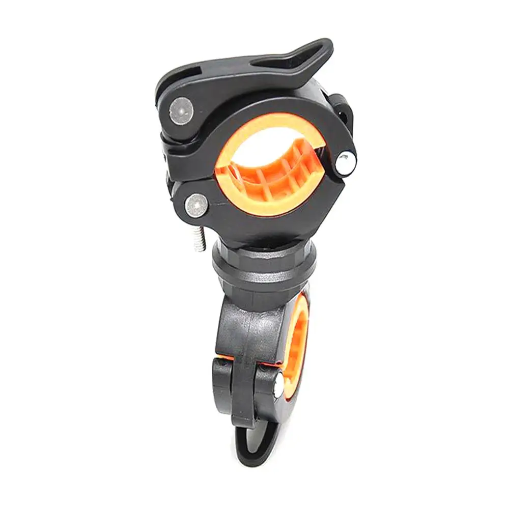 360 градусов вращение Регулируемый передняя фара для велосипеда лампы кронштейн