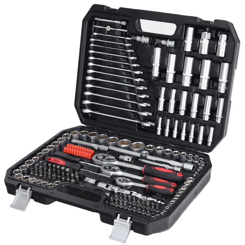 215 шт. 1/4 &quot3/8&quot 1/2 &quotDR Drive Master трещотка гаечные ключи Torx Impact Socket Set| |