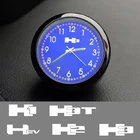 Автомобильные часы, украшения, автомобильные электронные кварцевые часы, вентиляционные отверстия, зажим для выпускного отверстия для Hummer H1 H2 GMT 840 H2H H2 SUT H3 H3T, автомобильные аксессуары