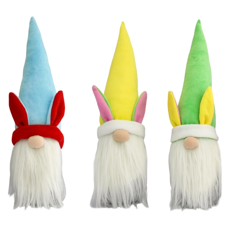 Пасхальный кролик ручная работа гном плюшевая фигурка скандинавский эльф