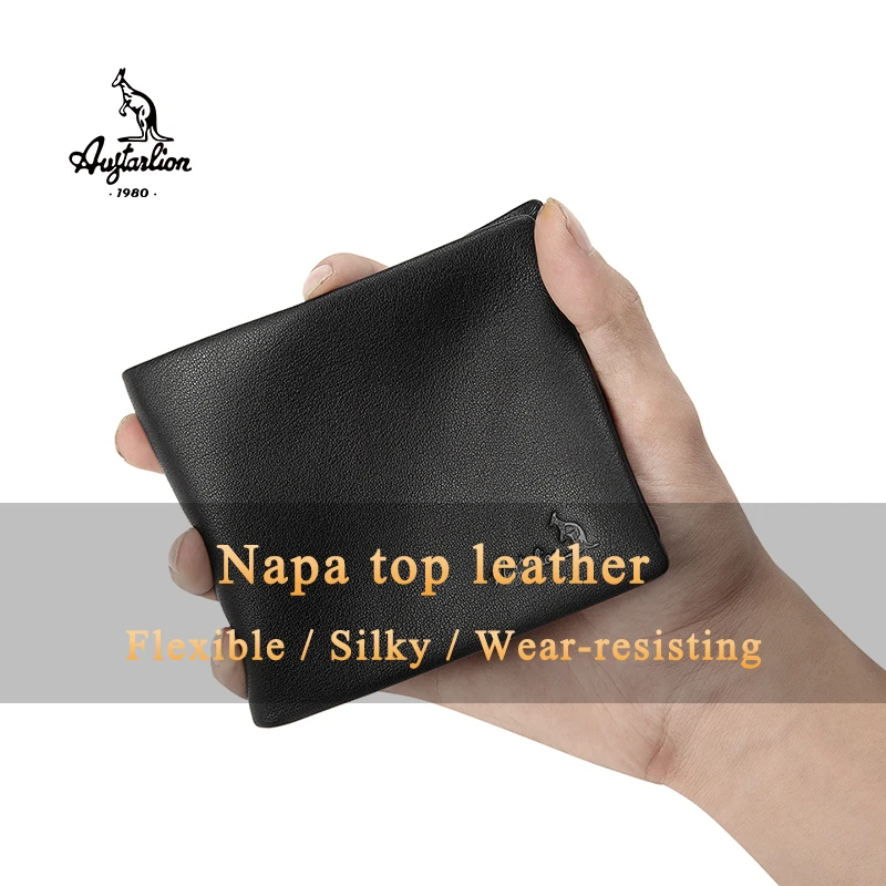 2020 Топ винтажный деловой кошелек AUGTARLION брендовый мужской кожаный роскошный