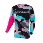 Велосипедная майка MONDRAKER Moto с длинным рукавом, велосипедная рубашка для эндуро Mtb, горная футболка, майка для мотокросса Mx, одежда для горного велосипеда