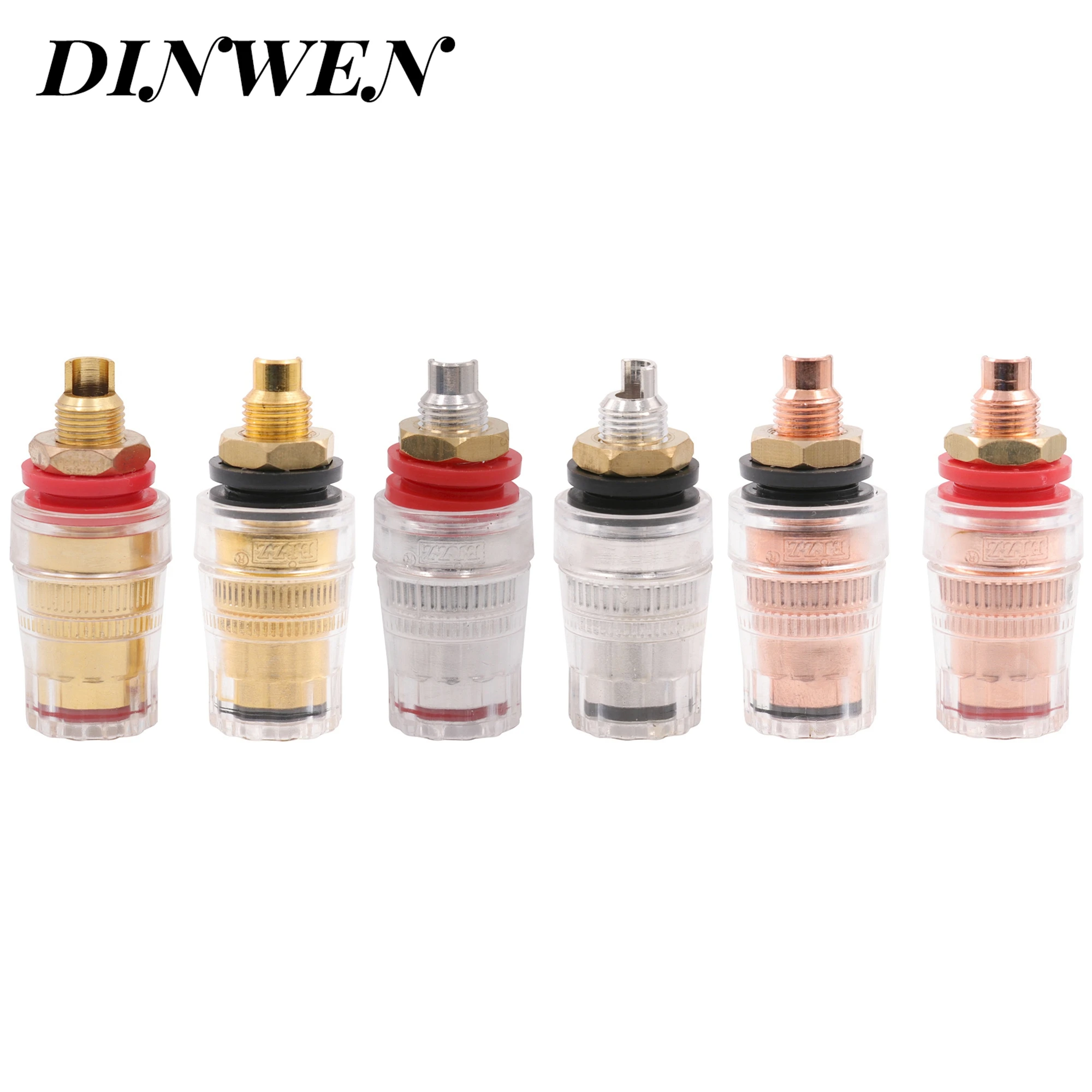 Клемма для динамика EIZZ новинка высококачественный латунный усилитель звука