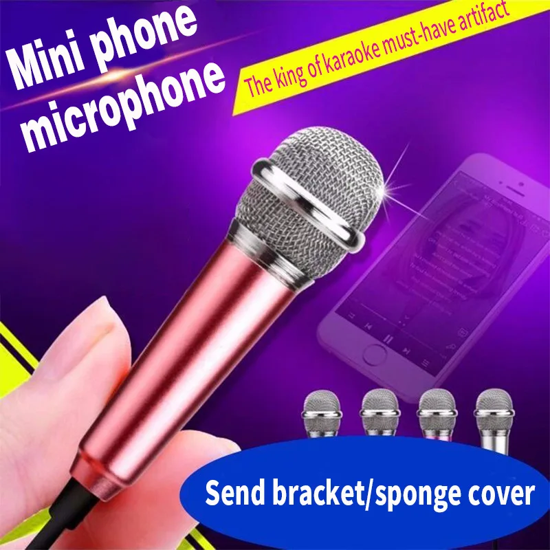 

Mobile Phone Mini Small Microphone Microphone Singing WeSing