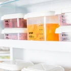 Прозрачная герметичная коробка для пасты в кладовой, многослойные Герметичные банки, контейнер для хранения продуктов, пластиковый кухонный холодильник с крышкой для хлопьев