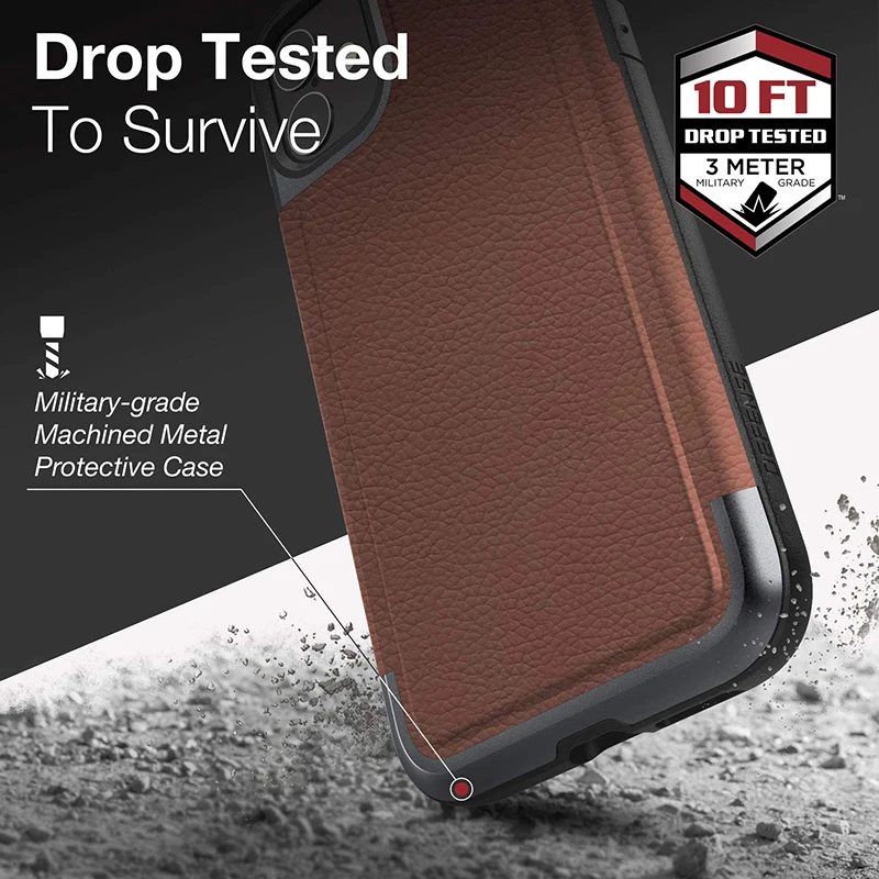 X-Doria Defense Prime чехол для телефона для iPhone 11 Pro Max военный класс падение протестированный чехол для iPhone 11 Pro Алюминиевый Чехол