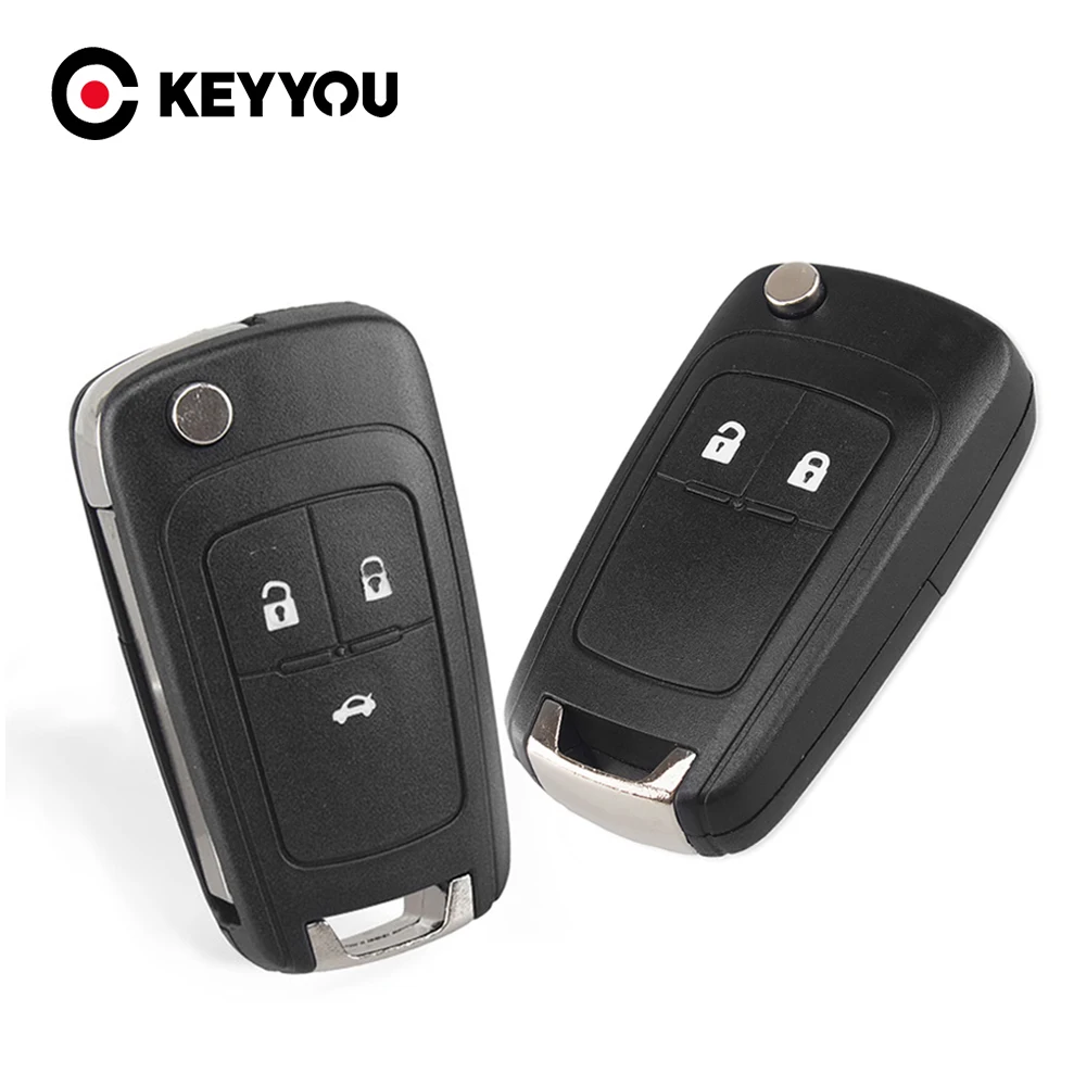 Запасной чехол KEYYOU для дистанционного ключа Opel Vauxhall Zafira Astra Insignia 2/3/4/5 кнопки HU100 |