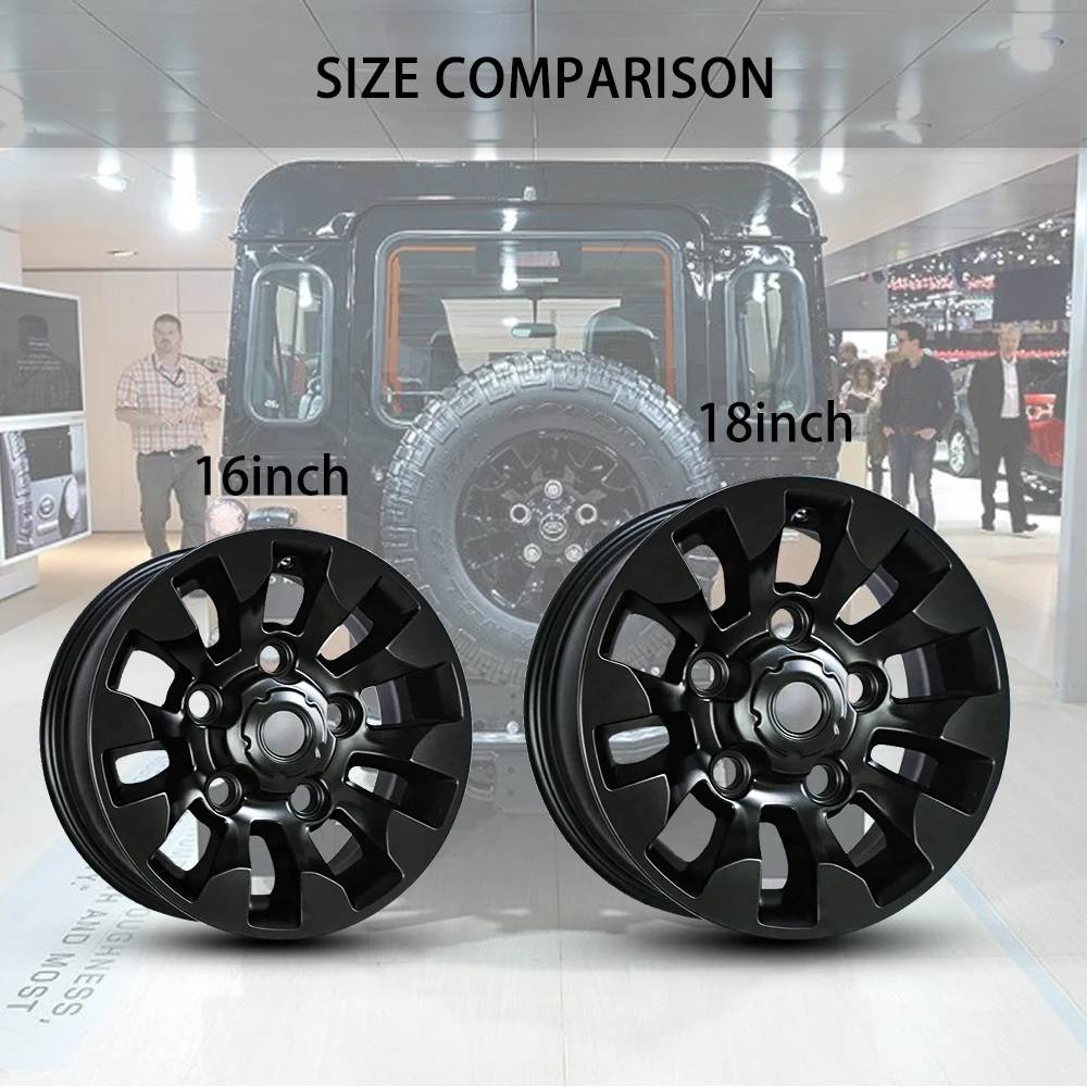 16x7 0 18x8 Размер 4 x4 литые колесные диски для Land Rover Defender автомобильные