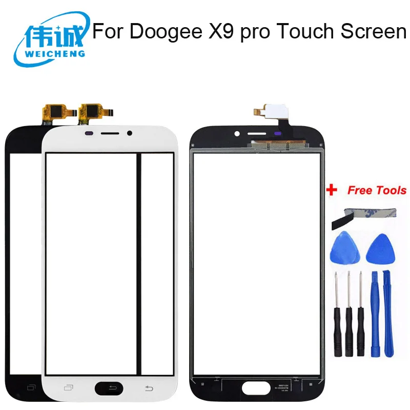 Стекло сенсорного экрана Для Doogee X9 Pro сенсорная панель переднее стекло сенсорный