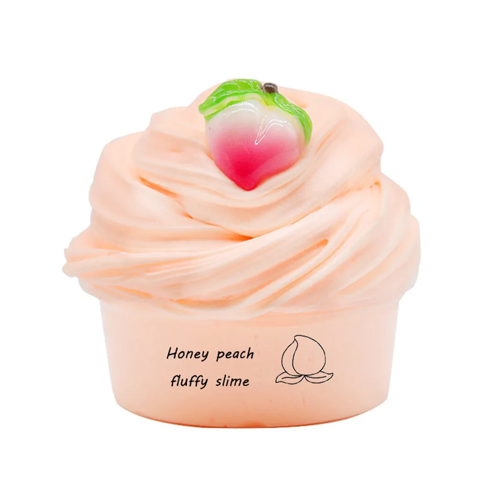 DIY Slime Supplies Fruit Kit Cloud Aromatherapy Pressure Children Toy Colorful Cotton Mud Magic fluffy Antistress | Игрушки и хобби