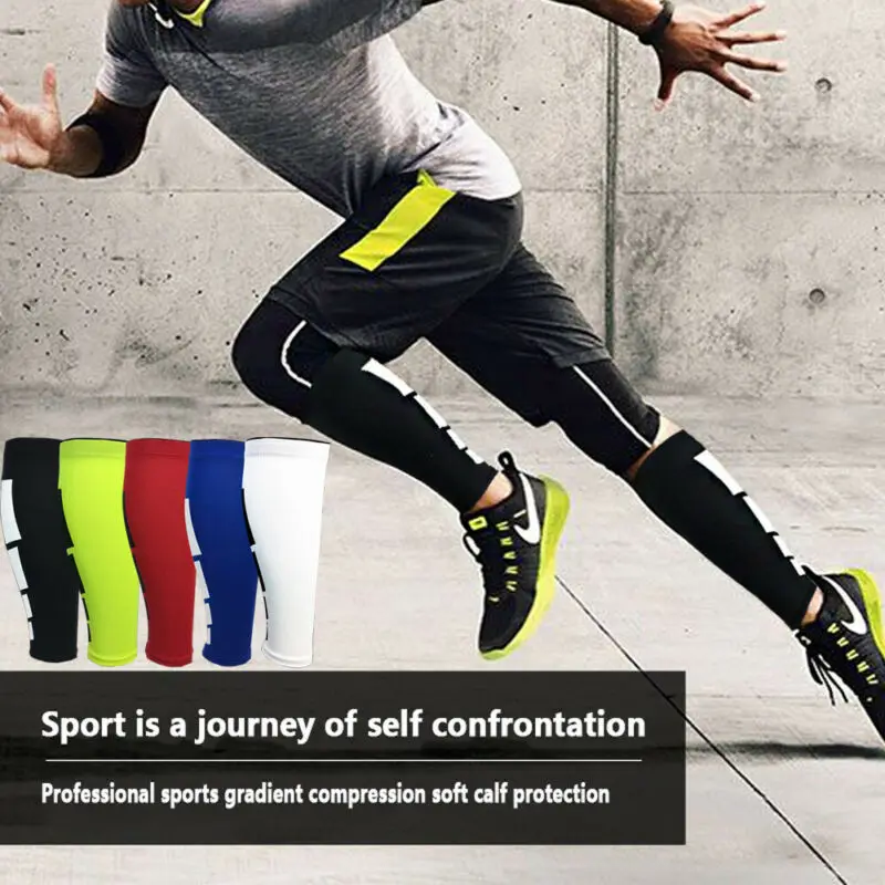 Компрессионные спортивные носки до голени с рукавами для бега | Мужская одежда