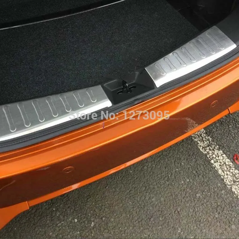 Для Nissan Note нержавеющая интерьерная заднего бампера Защита Накладка порога хвост ствол охранник педаль автомобиля Средства для укладки волос