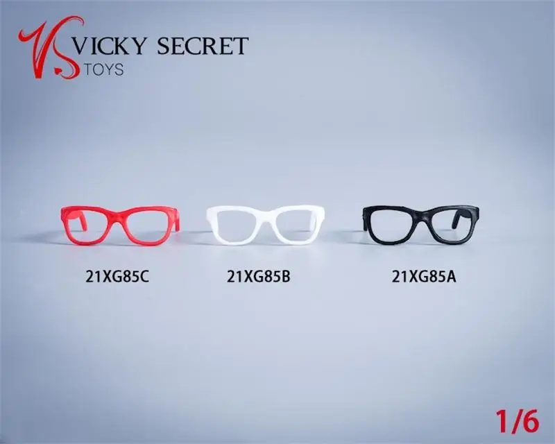 

VSTOYS 21XG851 Scale 1/6 Fashion Glasses Deco Glasses Frame Model Suit Mostly Doll Scene Component