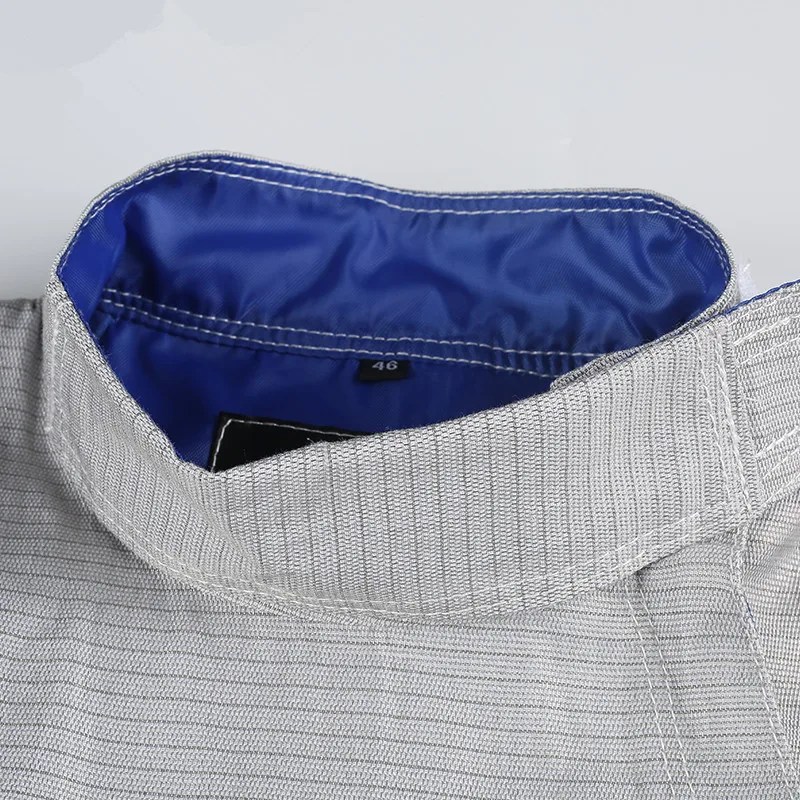 

Foil lame, metalic foil lame, electric foil jacket, electric foil lame, fencing products and equipments