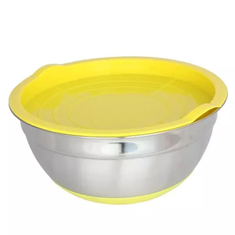 Новинка миска из нержавеющей стали с уплотнительной крышкой без магнитного