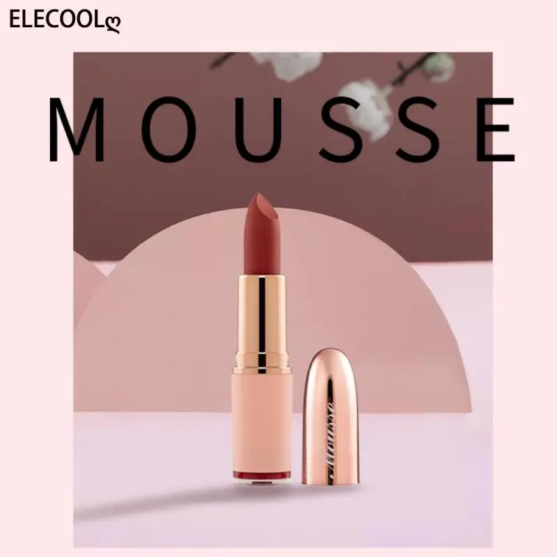 

ELECOOL 12 Colors Sexy Women Lipstick Waterproof Long Lasting Moist Lip Gloss Vivid Colorful Lipgloss Women Makeup Maquiagem