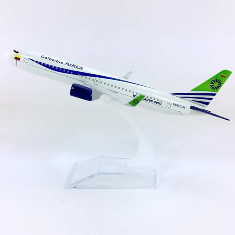 16 см масштаб 1/400 авианская Авиапочта Боинг B737-800 самолет литый под давлением