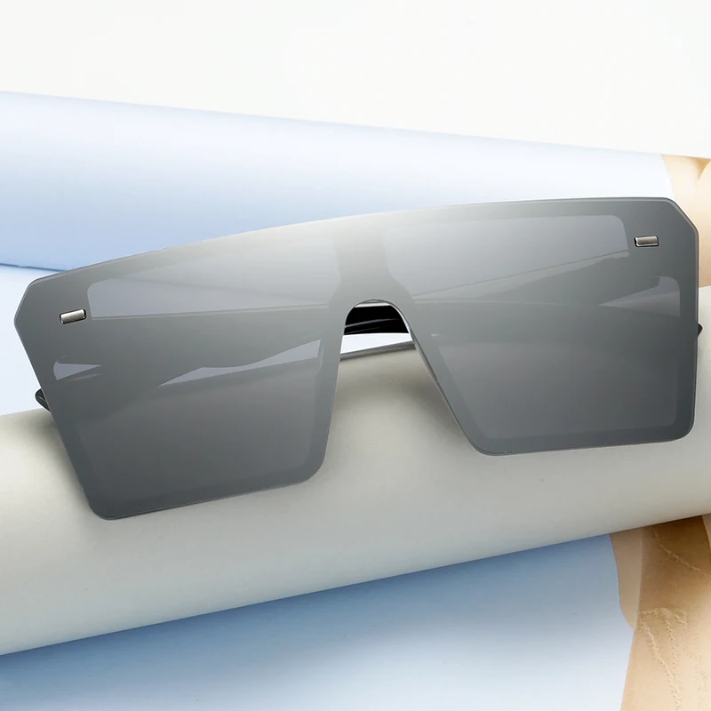 Солнцезащитные очки с градиентом для мужчин и женщин модные квадратные