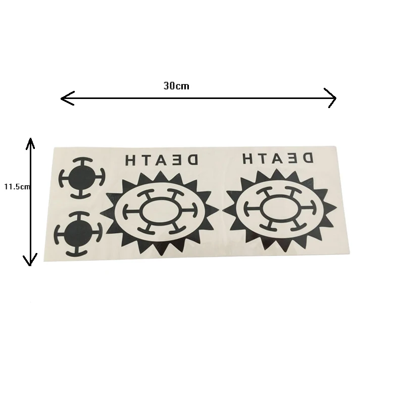 Рисунок 2 - Унисекс косплей тату-наклейки Brdwn