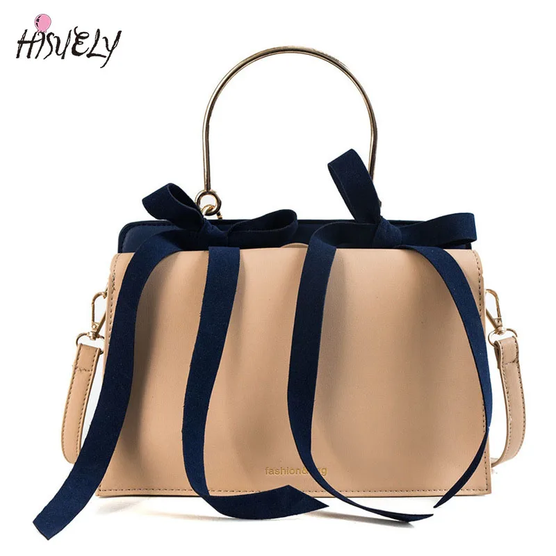 HISUELY Модные женские Сумки из искусственной кожи большая женская сумка с шелковой