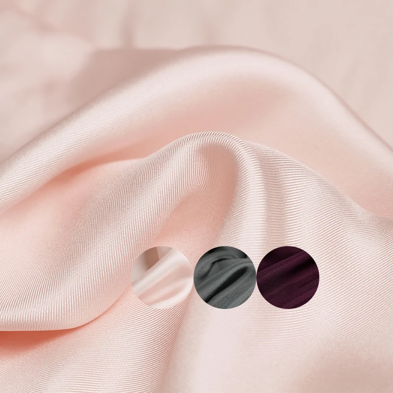 

Red Raspberry 5A Class High Quality 18momme Silk Twill Fabrics 100%Silk Garment Material Women Dress Sewing Cloth Freeshipping