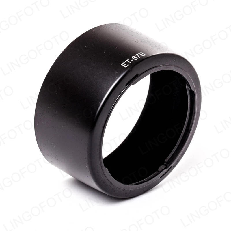 Б/у крышка объектива opвытяжка 67 мм для фотовспышки Canon 60 f2.8 ET-67B macro USM S105049 |