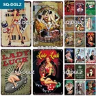 SQ-DGLZ винтажный металлический знак Лас Вегаса, жестяной знак, винтажное украшение, мужская пещера, табличка, домашний Настенный декор, плакат для бара, домашний декор