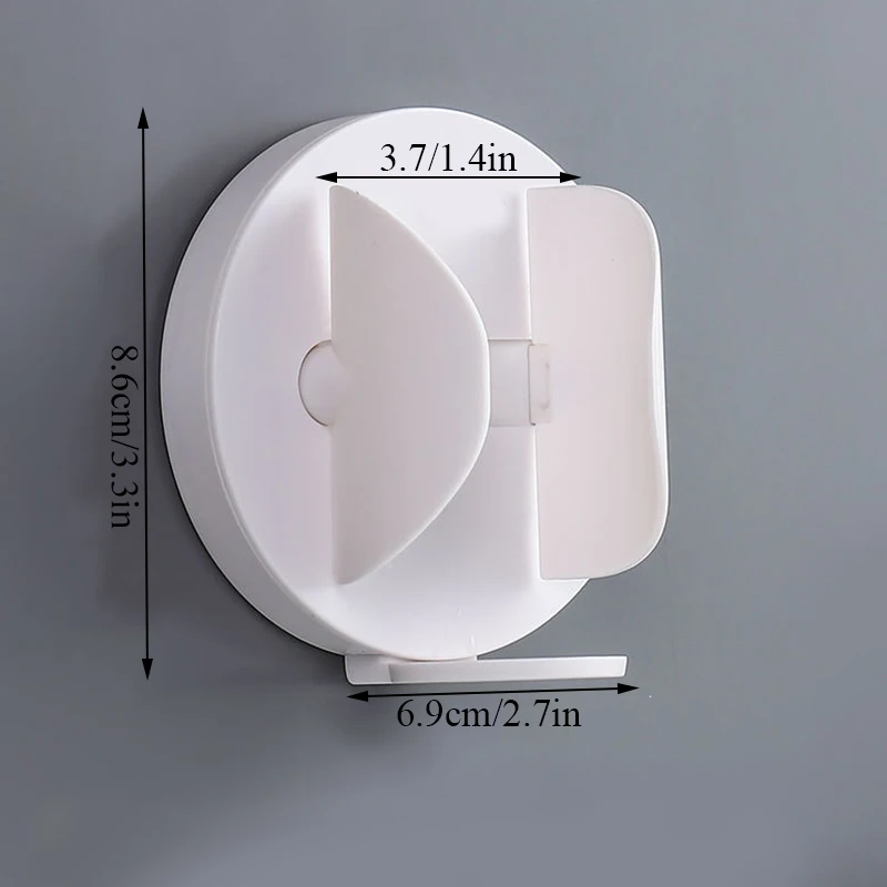 

1pc Electric Toothbrush Holder Wall-Mount Stand Rack Elastic Protect Keep Dry Traceless Tooth brush Base Bathroom Accessories
