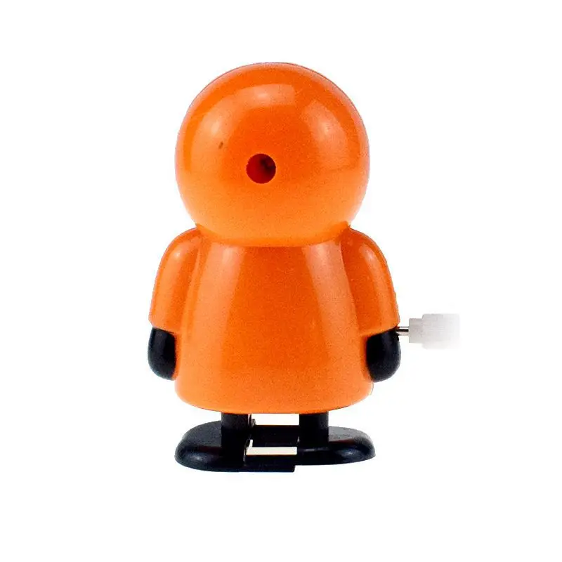 

10pcs Novelty interesting clockwork on the chain jump orange small pumpkin people Halloween toys Halloween Party Favors