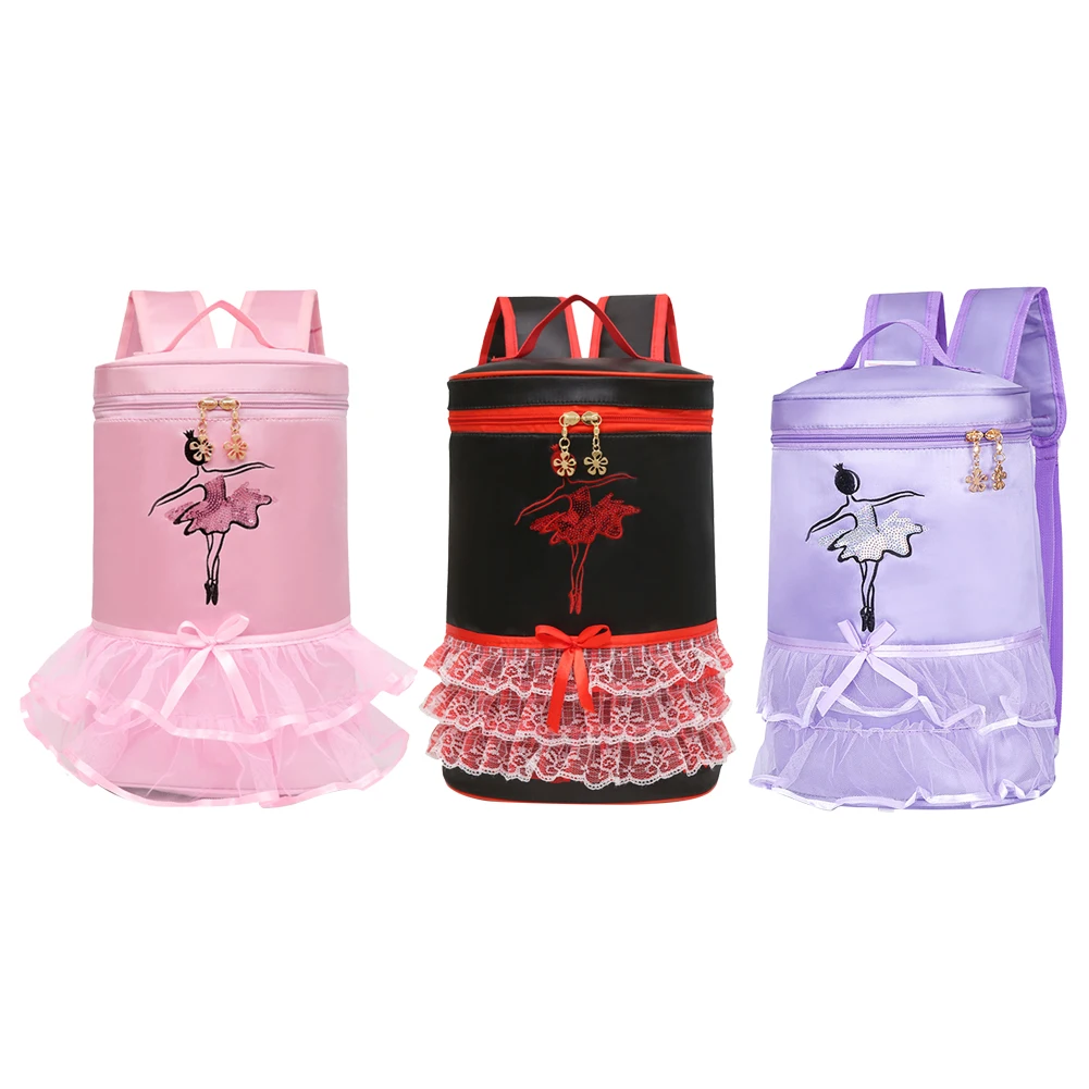 Нейлоновая Танцевальная сумка для девушек эргономичная Милая балетная