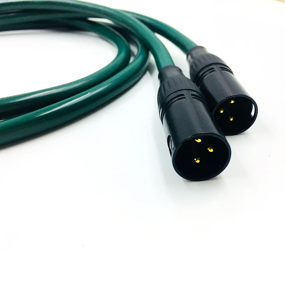 Colleimage Hifi FURUTECH OCC RCA to XLR Cable Amplifier CD Player Audio Speaker 3pin Balanced | Электроника