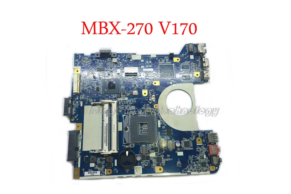 MBX 270 ноутбук материнская плата для Sony V170 MBX-270 1P-0123200-6012 A1875361A Для ЦПУ intel с Встроенная видеокарта