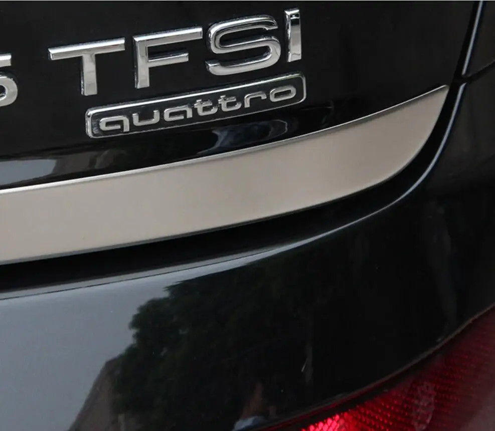 Автомобильная задняя дверь из нержавеющей стали рама багажника Нижняя пластина