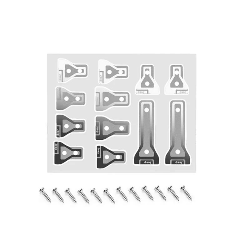 

Metal Engine Cover Hinge Door Hinge Decoration for Axial SCX24 1/24 RC Crawler Car Upgrade Parts Accessories