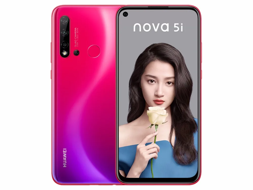 Мобильный телефон HuaWei Nova 5i 4G LTE Kirin 710 Android 9,0 6," ips 2310X1080 8 Гб ram 128 ГБ rom МП отпечаток пальца OTG