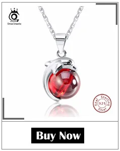 ORSA JEWELS, милое ожерелье из серебра 925 пробы с лисой и вставкой, 1 карат, подвижное Очаровательное ожерелье из стерлингового серебра с кубическим цирконием, ювелирное изделие SN53
