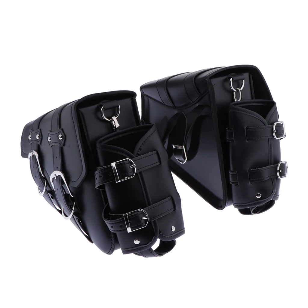 Precio L & R-alforja Para Herramientas De Motocicleta Lateral, Bolsa, Taza Y Soporte Para Botella De Combustible Y Aceite