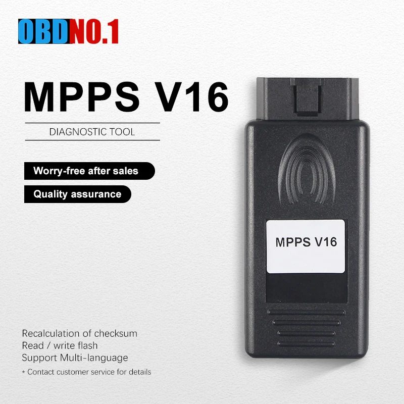 MPPS V16 ECU чип для настройки forEDC15 EDC16 диагностический инструмент Inkl CHECKSUM CAN качество