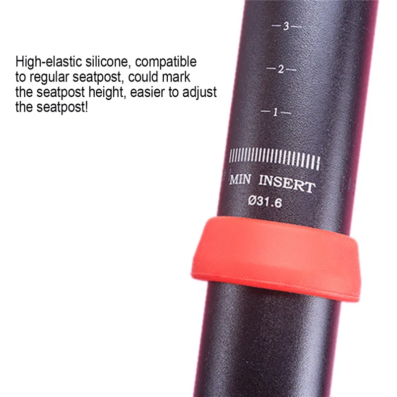 2 шт./компл. Горный Дорожный велосипед Подседельный штырь резиновое кольцо