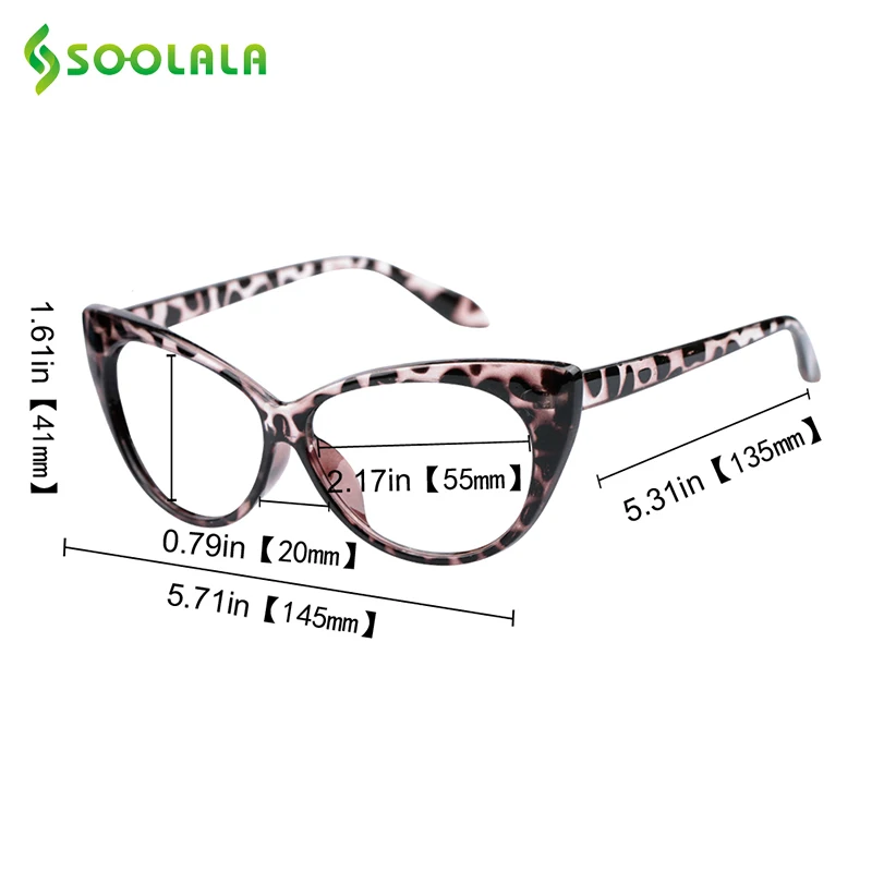 soolala cat eye myopia glasses prescription women computer optical frames eyewear 0 5 0 75 1 0 1 5 2 0 2 5 3 0 3 5 4 0 free global shipping