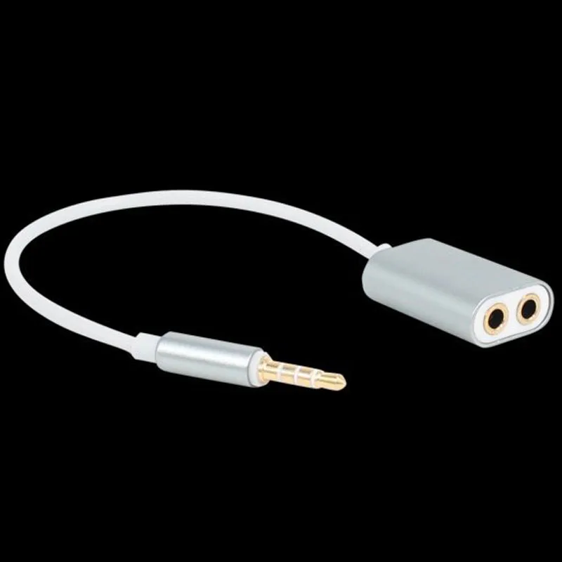 Один Папа-два Женский аудио Кабельный адаптер удлинитель линия делитель