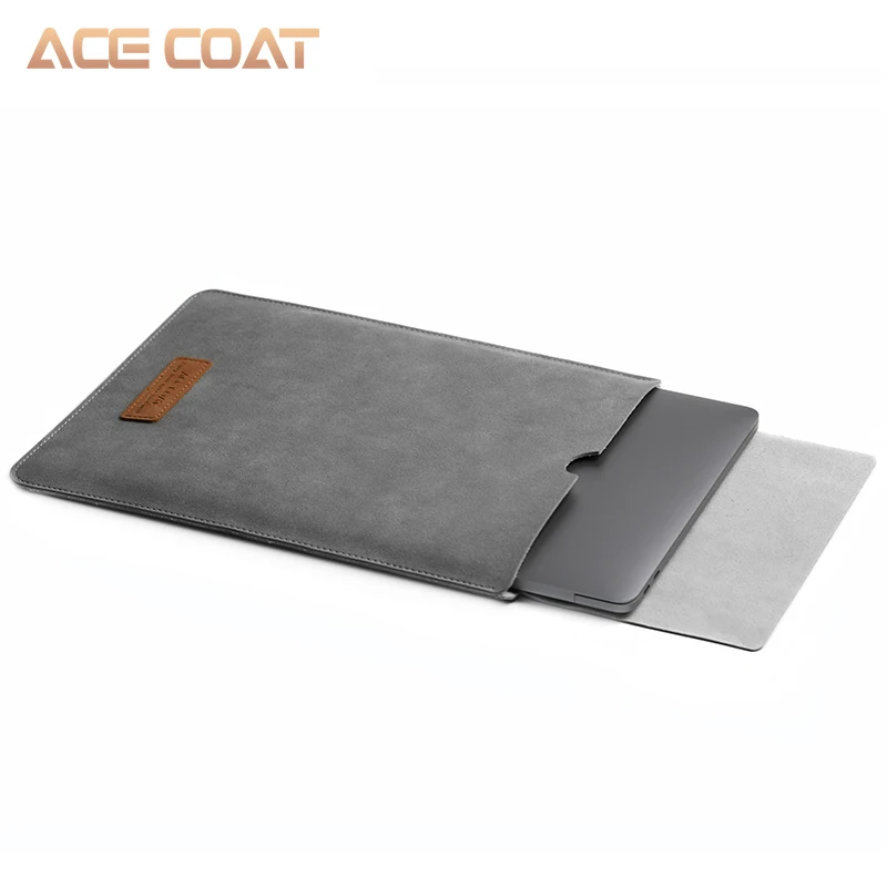 Защитная сумка ACECOAT Jumbuck из искусственной кожи для Apple Macbook Air Pro Retina13 12 15 чехол для ноутбука mac book air 13 Чехол