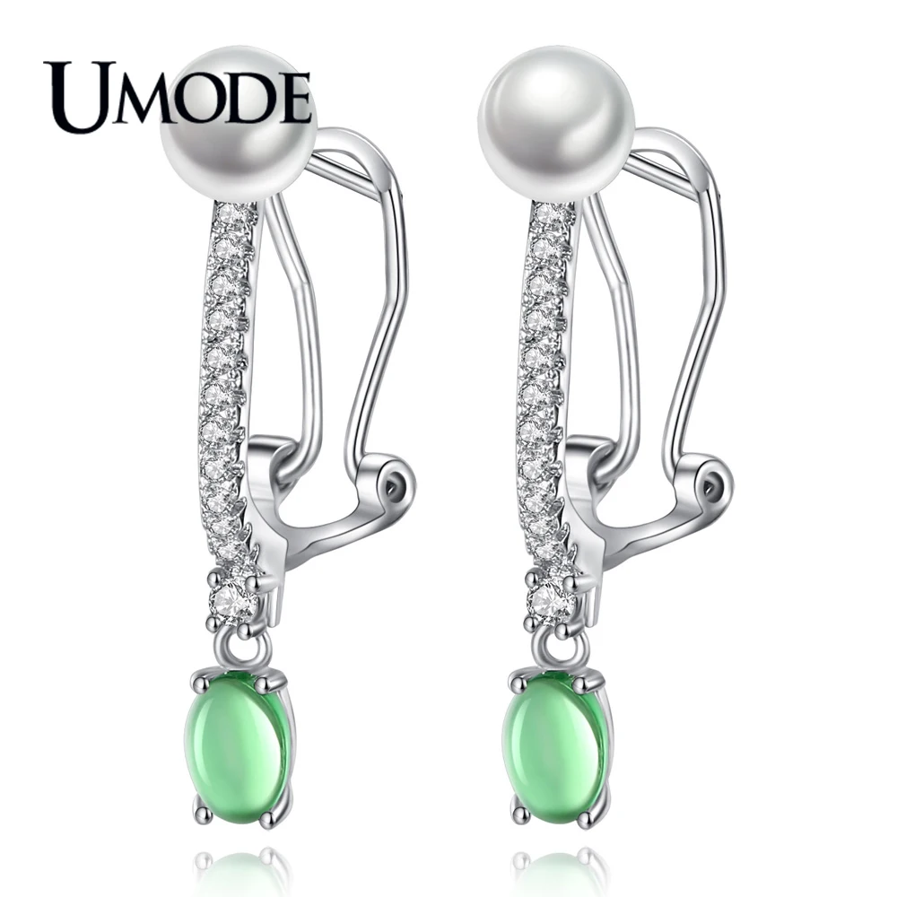 UMODE милые модные праздничные ювелирные изделия очаровательные серьги капли с