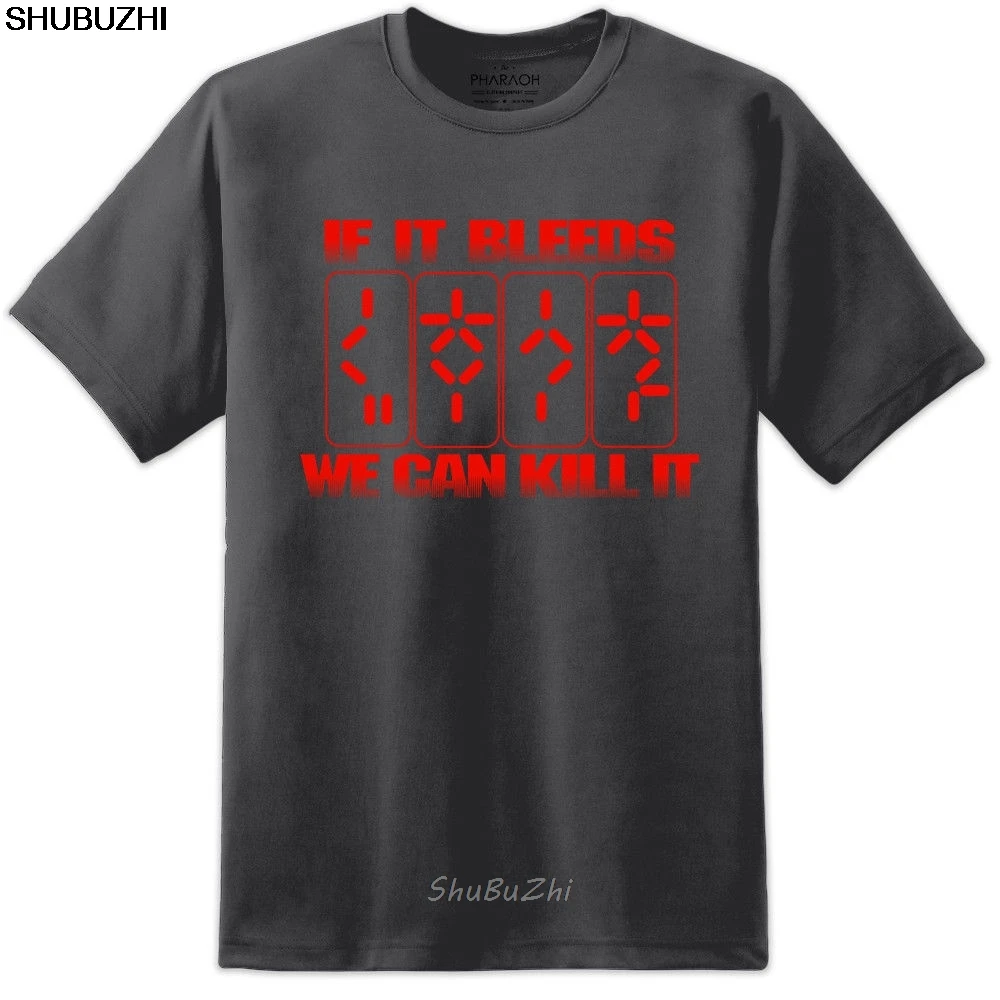 Мужская футболка с изображением фильма хищника обратным отсчётом бомбы